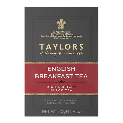 Τσάι English Breakfast Taylors of Harrogate: Η Γεύση που Ξυπνά τις Αισθήσεις